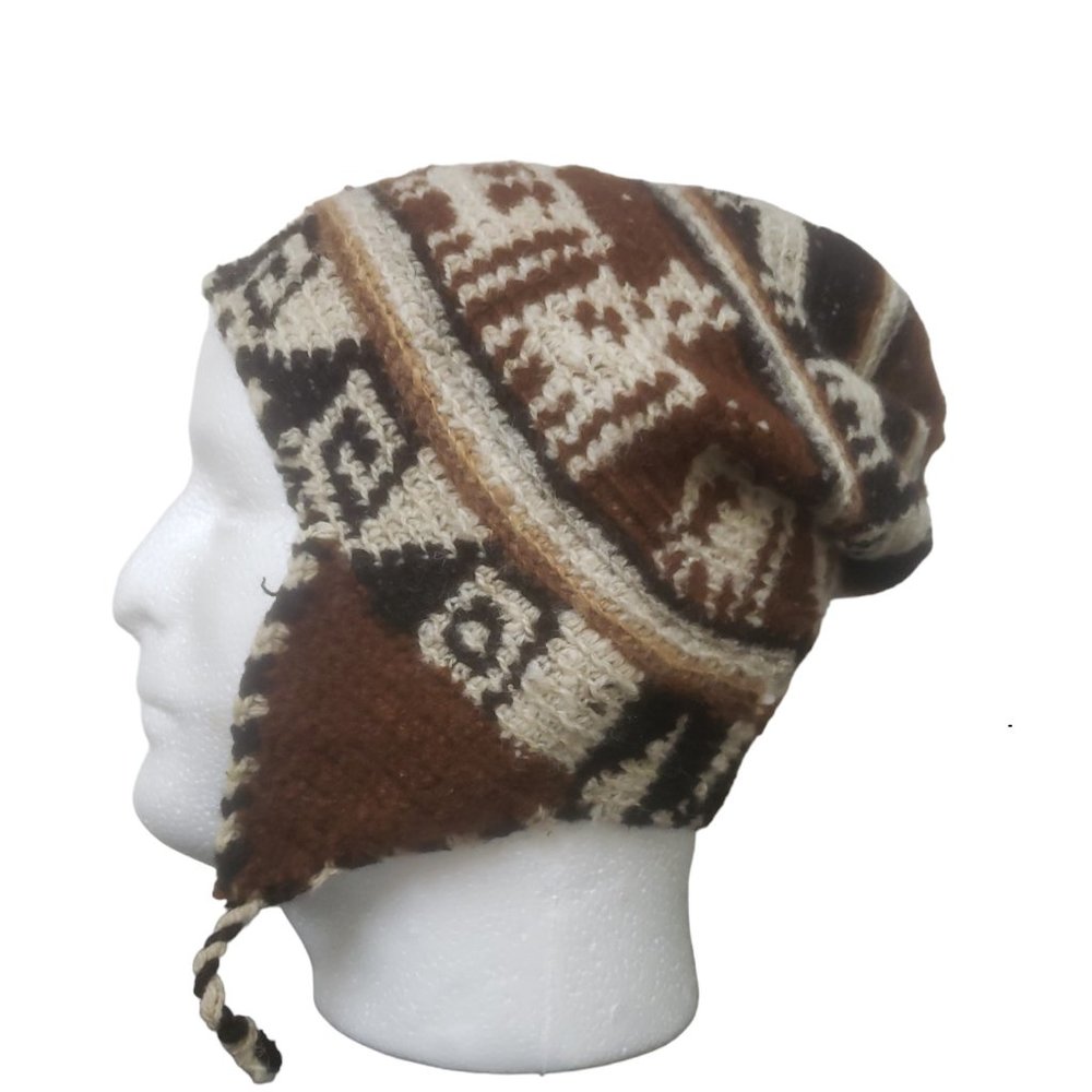 Unisex Winter Ear Flap Knit Hat